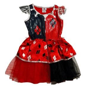 DC Comics Harley Quinn dress from Batman series - girl’s size Medium